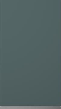 Lackad lucka, Variant, TML874A, Stone green, matt (ph41 svart handtag)
