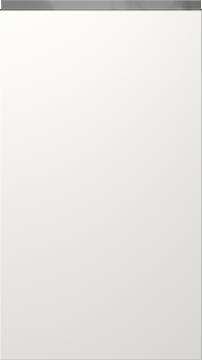 Lackad lucka, Variant, TML874Y, White, satin (ph50 MetalGrey handtag)