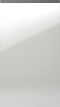 Lackad lucka, Variant, TML874Y, White, highgloss  (ph41 svart handtag)