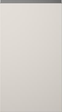 Lackad lucka, Variant, TML874Y, Seashell white, matt (ph41 svart handtag)