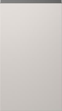Lackad lucka, Variant, TML874Y, Light grey, satin (ph41 svart handtag)