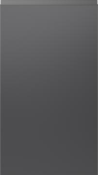 Lackad lucka, Variant, TML874Y, Graphite grey, satin (ph41 svart handtag)
