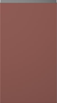 Lackad lucka, Variant, TML874Y, Rusty red, matt (ph41 svart handtag)