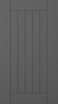 Målad lucka, Stripe, TMU11, Graphite Grey