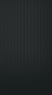 Målad lucka, Groove, TMU73, Svart