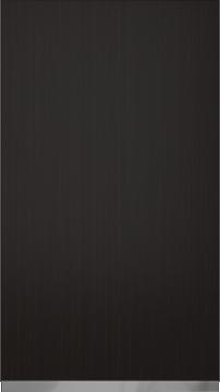 Specialfanerlucka OakLook M-Classic TP43P4A, Mörk choklad (ph50 MetalGrey handtag)