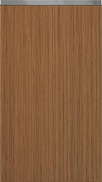 Specialfanerlucka M-Classic TP43P4Y, Oljad Teak burma (ph50 MetalGrey handtag)