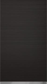 Specialfanerlucka OakLook Classic TP47V4A, Svart (ph50 MetalGrey handtag)