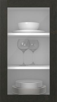 Björklucka, Elegant, TP60LA, Mörk choklad (clear glas)