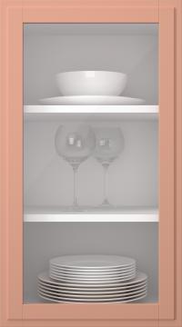 Björklucka, Format, TP68LA, Peach (clear glas)