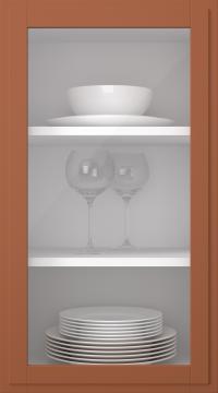 Björklucka, Format, TP68LA, Chili (clear glas)