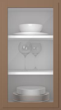 Björklucka, Format, TP68LA, Chocolate (clear glas)