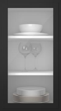 Björklucka, Format, TP68LA, Antracite (clear glas)