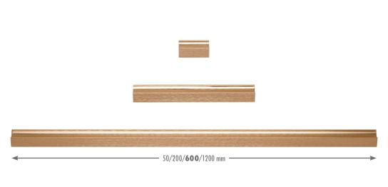 Track A, borstad mässing