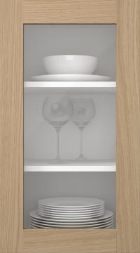 Eklucka, M-Concept, WS21LA, Ljus ek (clear glas)