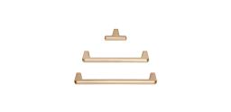 Handtag Déco VE233-71, Borstad  guld