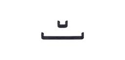 Handtag Cissi VE442-85, Graphite